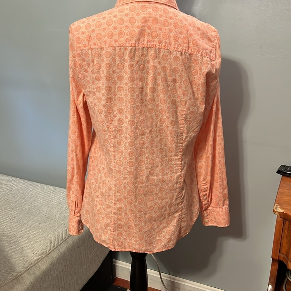 J.Crew long sleeve button up shirt. Size medium. - Picture 4 of 5